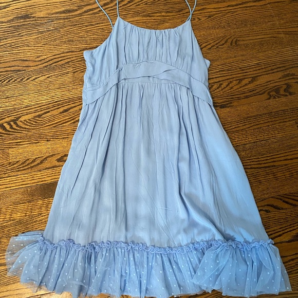 SHEIN maternity blue dress - Picture 3 of 5